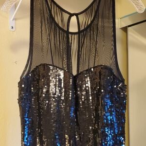 Bebe Elegant Black Dress Sz Sm